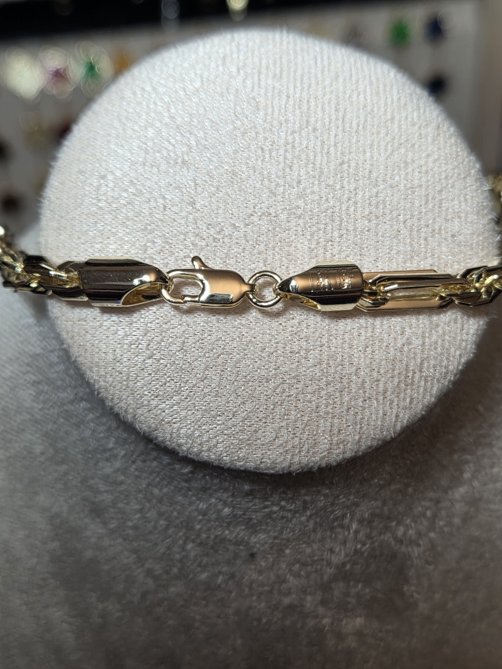 14kt Gold Filled Italian Milano Rope Necklace,  16in. - Picture 6 of 7